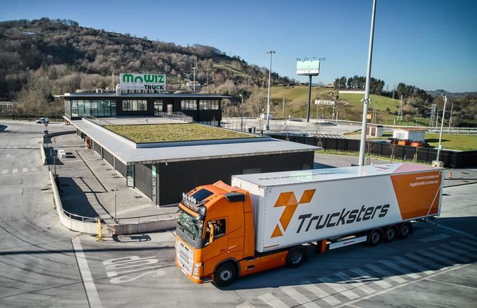 Trucksters en Guipúzcoa: estacionamiento seguro y hub de relevos