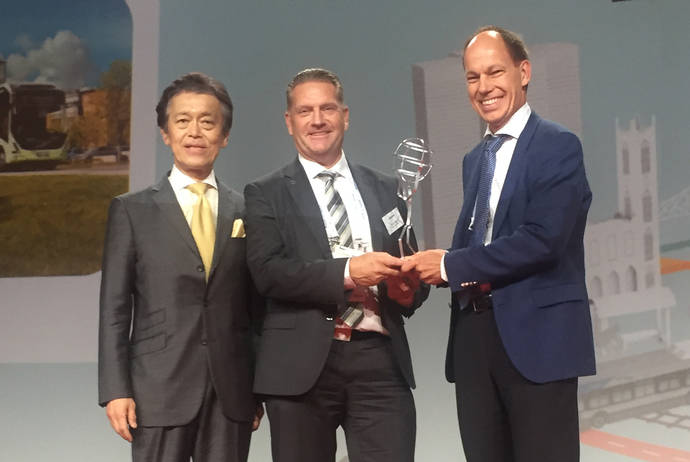 El proyecto ElectriCity de Volvo en Göteborg es galardonado por la UITP