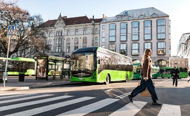 Volvo ha vendido seis autobuses eléctricos en Kungsbacka