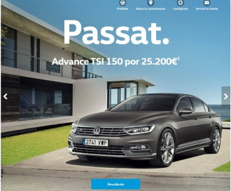 Volkswagen.es, la primera página ‘web’ 100% adaptada al móvil