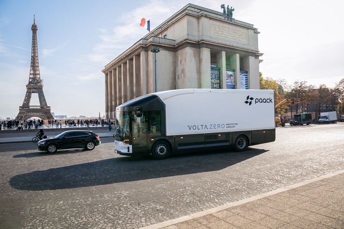 Volta Trucks culmina su fase de pruebas para Paack por las calles de París