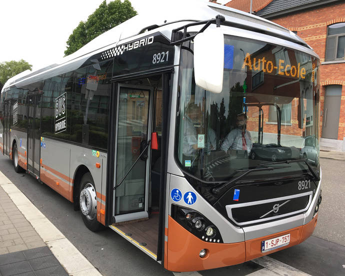 Volvo Buses dota de 90 autobuses electrificados a Bruselas