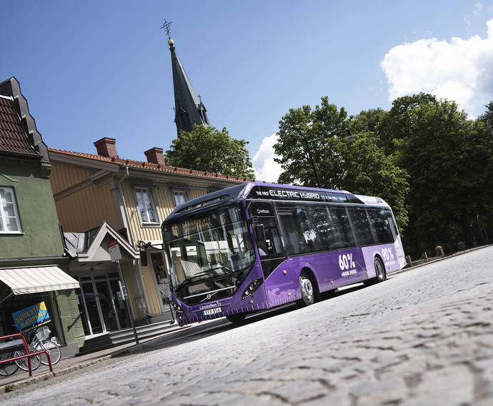 Volvo se centra en la electromovilidad y la seguridad para Busworld 2017