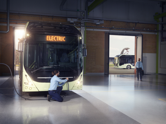 Oslo recibirá 17 autobuses eléctricos de Volvo