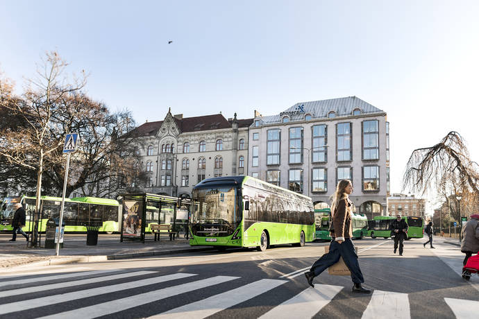 Volvo provee seis autobuses eléctricos a Drammen