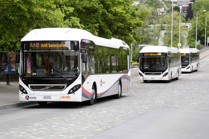 Nuevo hito para los autobuses híbridos de Volvo: 3000 unidades vendidas