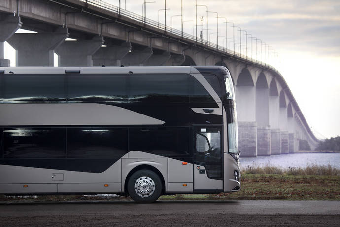 Volvo Buses presentaa el nuevo Volvo 9700 DD, de dos pisos