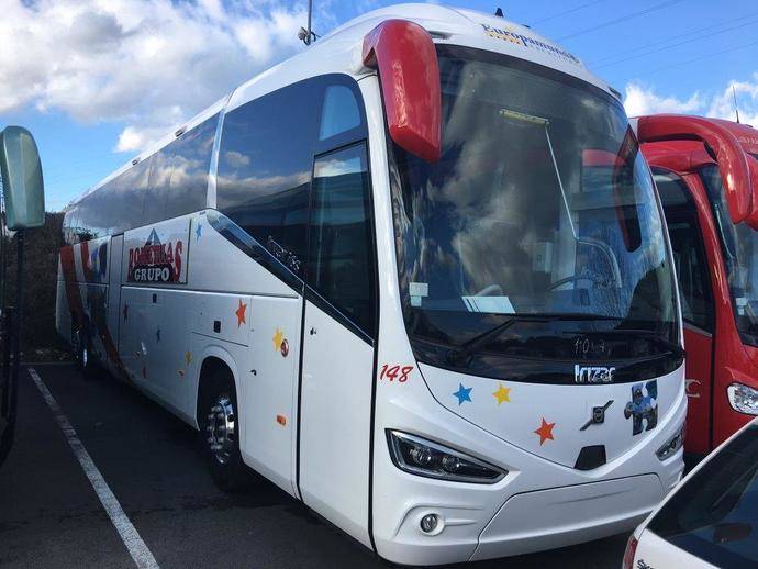 Autocares Romerías renueva su flota con seis Volvo carrozados por Irizar y Sunsundegui