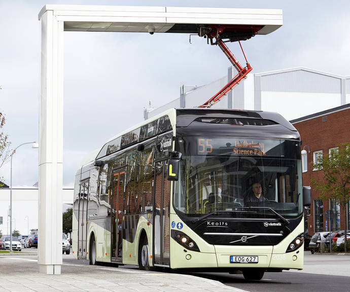 La ciudad sueca de Värnamo se vuelve eléctrica con los híbridos Volvo