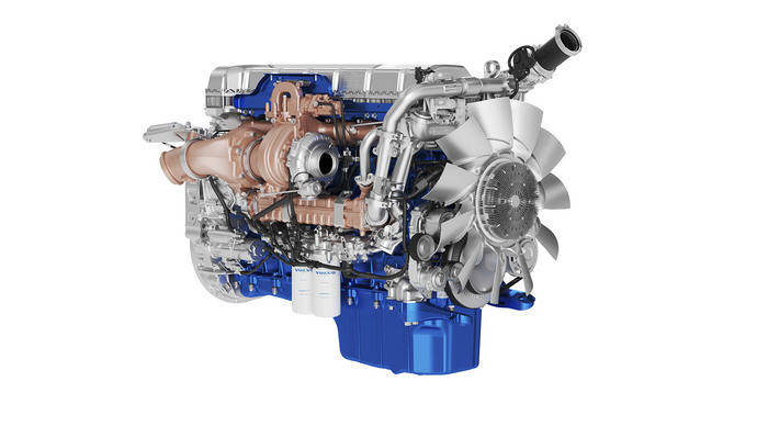 El motor D13TC del Volvo FH.