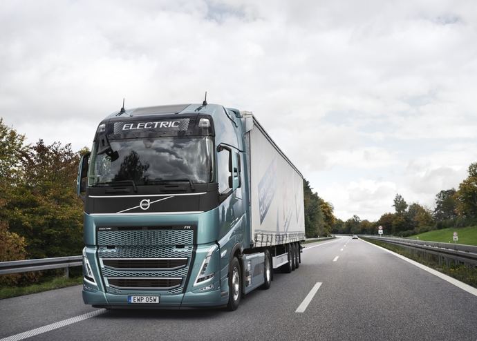 Volvo Trucks pone a prueba su camión eléctrico pesado