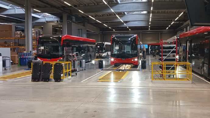 VDL Bus &amp; Coach inaugura su nueva planta de buses eléctricos en Bélgica