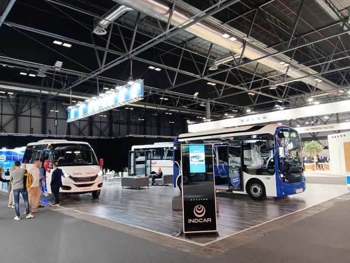 Indcar presenta el minibús eléctrico 100% europeo, e-B6, en FIAA 2024