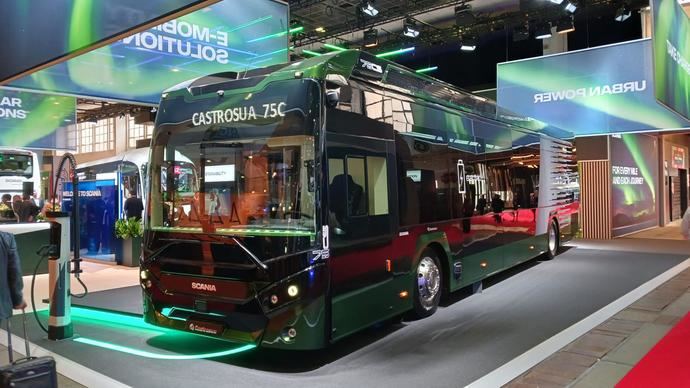 Castrosua presenta '75CS', su nueva carrocería de interurbano sobre chasis eléctrico
