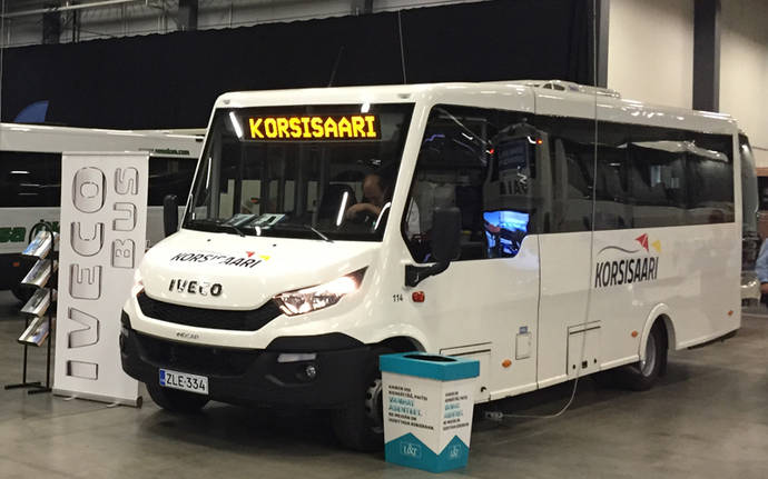 Indcar participa en la feria 'Bus 2017 Jyväskylä', realizada en Finlandia