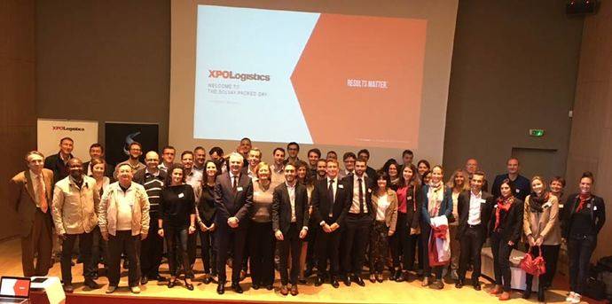 Seminario conjunto entre XPO Logistics y Solvay