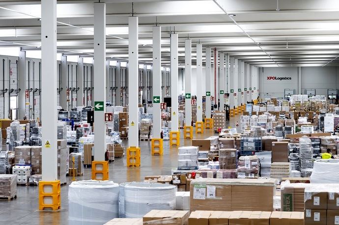 XPO Logistics sigue creciendo con 5,1 millones de palets transportados