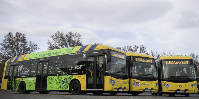 Autobusos Lleida de Moventis aumenta en un millón el número de pasajeros