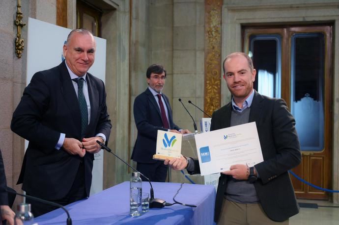 El Irizar ie tram galardonado con el premio 'Muévete Verde' de Madrid