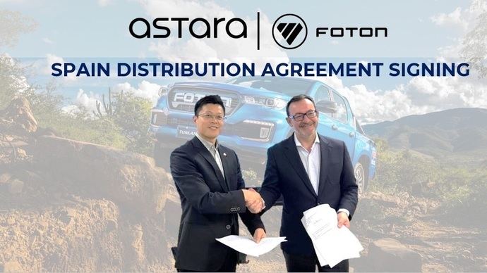 Astara, importador exclusivo de Foton Motor en España