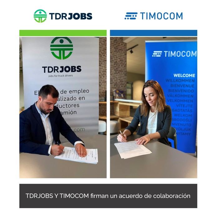 Acuerdo de colaboración entre Tdrjobs y Timocom