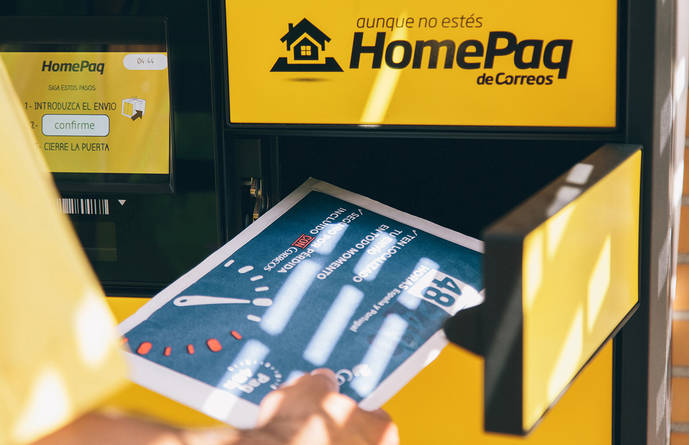 Correos instalará HomePaq en los centros comerciales Alcampo para envíar y recibir