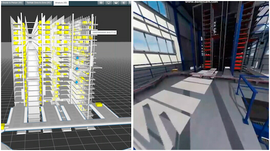 Swisslog muestra sus almacenes con realidad virtual