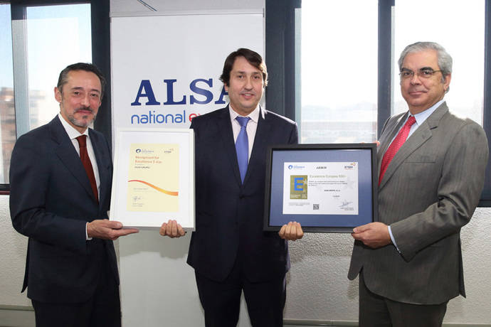 Alsa obtiene el Sello Excelencia Europea