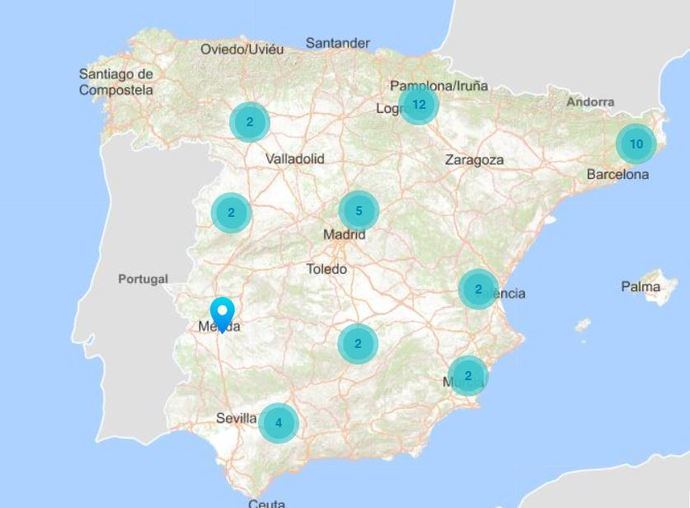 Disponible el mapa con los 50 parkings seguros nacionales