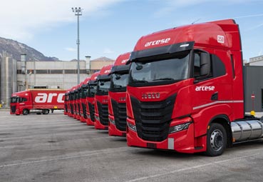 El Grupo Arcese renueva su flota con 20 vehículos Iveco S-Way NP