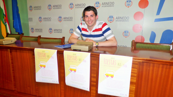 Raúl Domínguez, concejal de Juventud del Ayuntamiento de Arnedo.