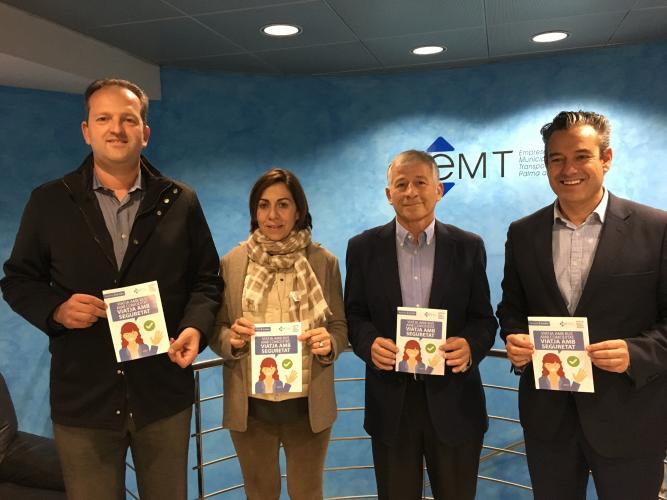 Imagen de la presentación de la campaña de EMT Palma.