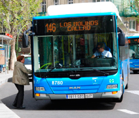 Los usuarios de transporte público caerán un punto respecto a 2017