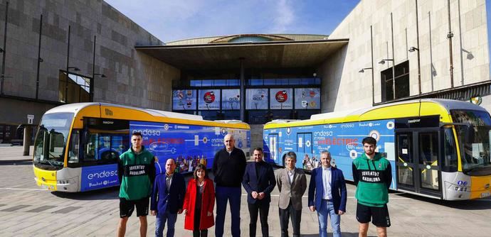 El Ayuntamiento de Badalona, Endesa y Tusgsal acercan la Copa del Rey
