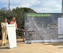 Mitma: 'El carril bus de la B-23 mejorará la movilidad urbana'