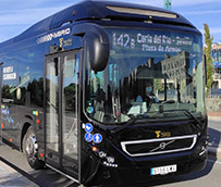 Primer bus híbrido del área metropolitana en Aljarafe