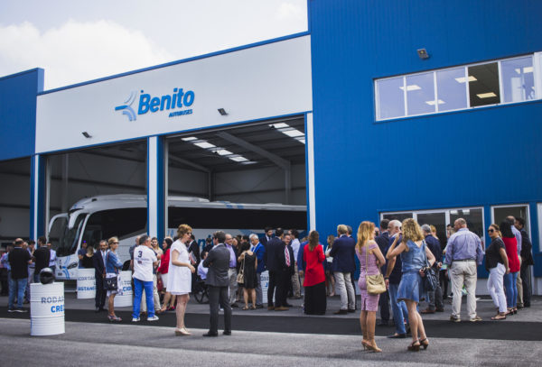 Presentación de la nueva sede de Autobuses Benito.