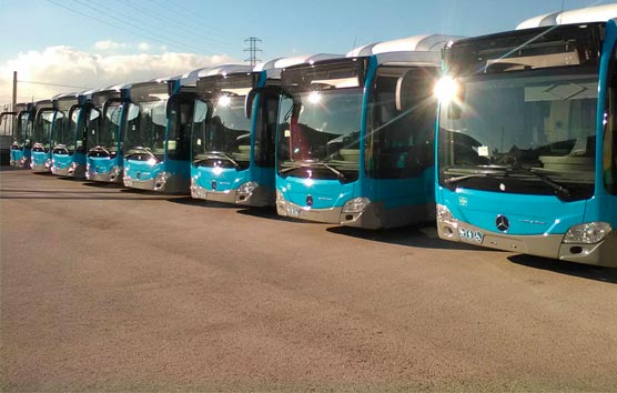 Confebus consigue que las empresas de autobús se beneficien de los ERTE