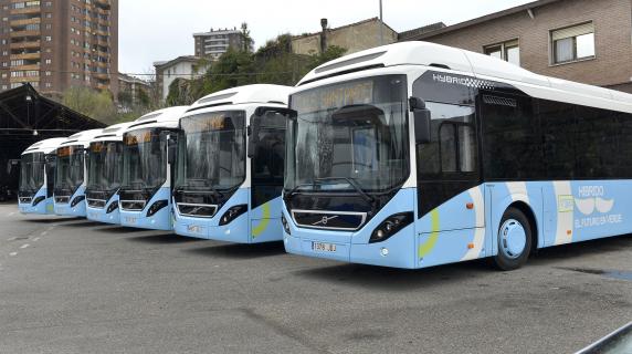 TUS compra seis autobuses híbridos y tres microbuses por 2,3 millones euros