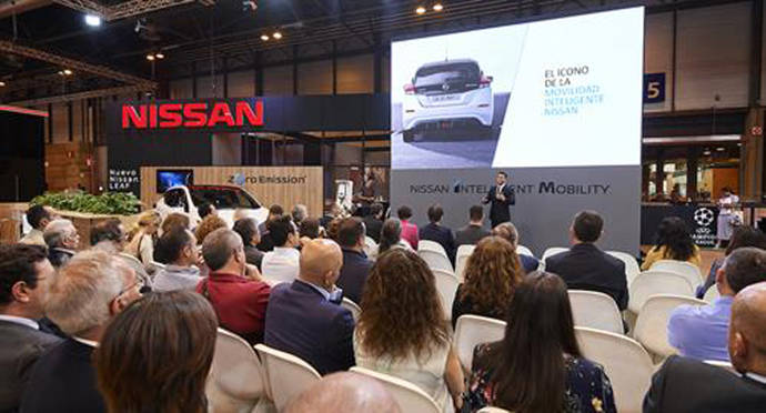 Imagen de la presentación de Nissan.