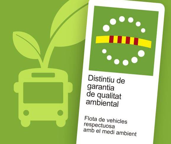 Baixbus obtiene el Distintivo de garantía de calidad ambiental