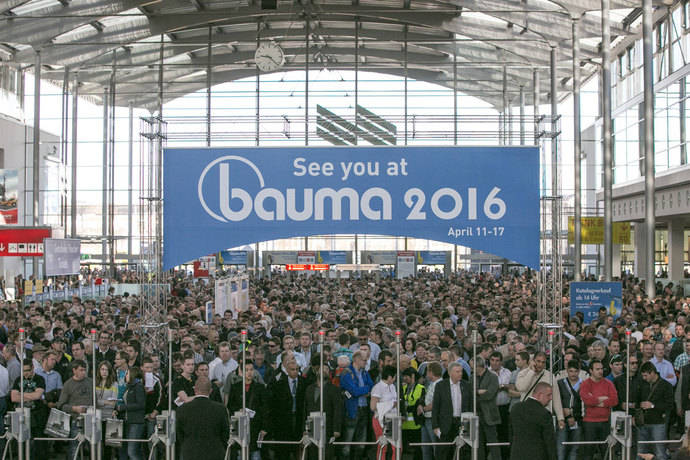 Durante la feria bauma 2016 se esperan importantes novedades