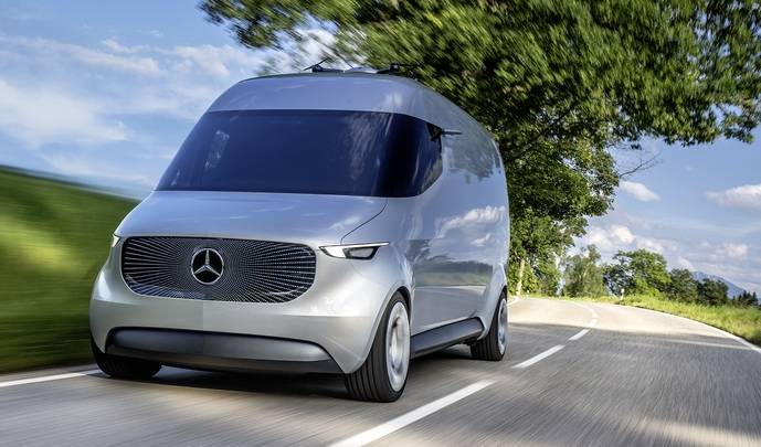 Vision Van es la nueva apuesta de Mercedes-Benz para revolucionar la última milla