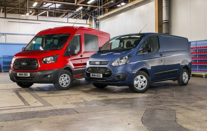 Nueva Ford Transit y Transit Custom, consumos reducidos y mayor rendimiento