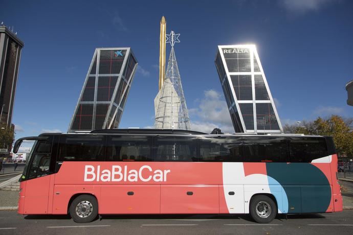 BlaBlaCar lanza una nueva ruta en autobús entre Madrid y París