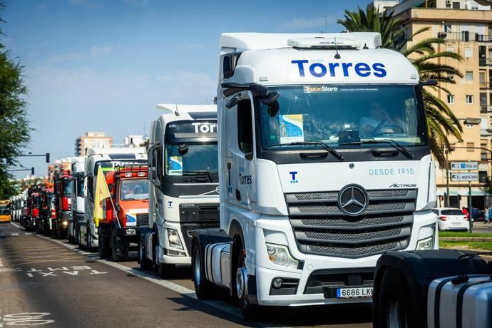 Valencia celebra a San Cristóbal con más de 1.000 transportistas