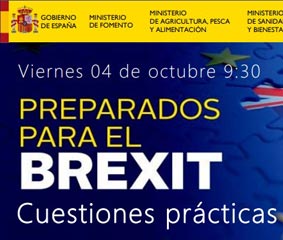 Fomento prepara al Sector de cara al posible Brexit