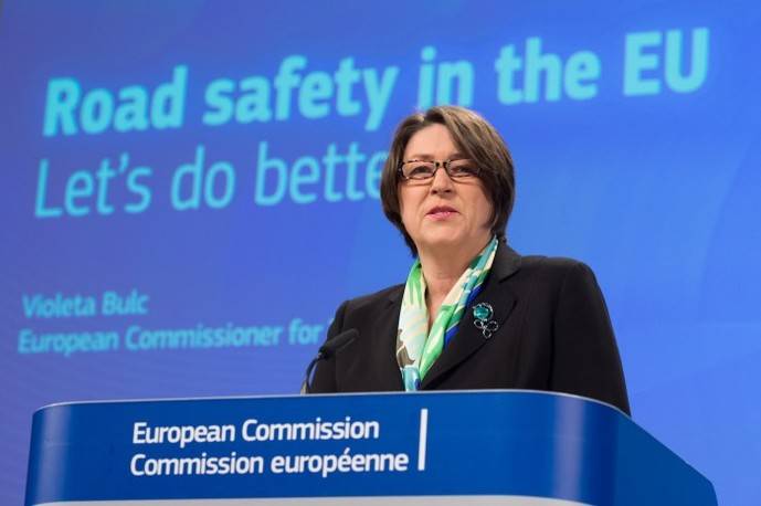 Violeta Bulc, comisaria europea de Transportes.