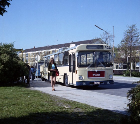 MAN Truck &amp; Bus presentó su primer autobús eléctrico hace ya 50 años