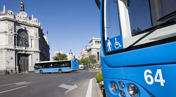 Aumenta el número de Km de carril bus en el transporte pu&#769;blico